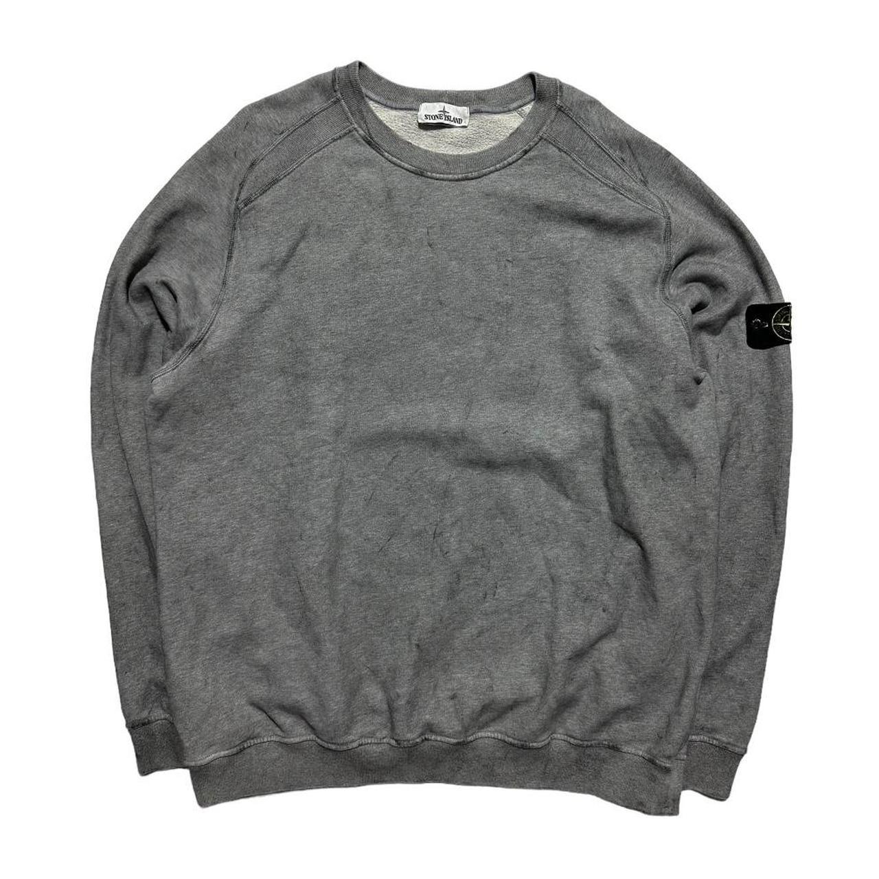 Stone Island Grey Dust Pullover Crewneck - Known Source