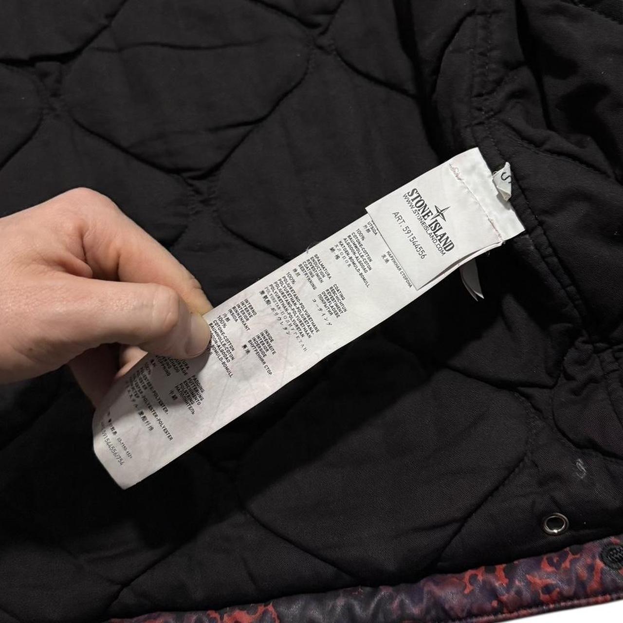 Stone Island Raso Gommato Camo OVD Jacket