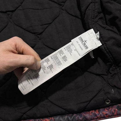 Stone Island Raso Gommato Camo OVD Jacket