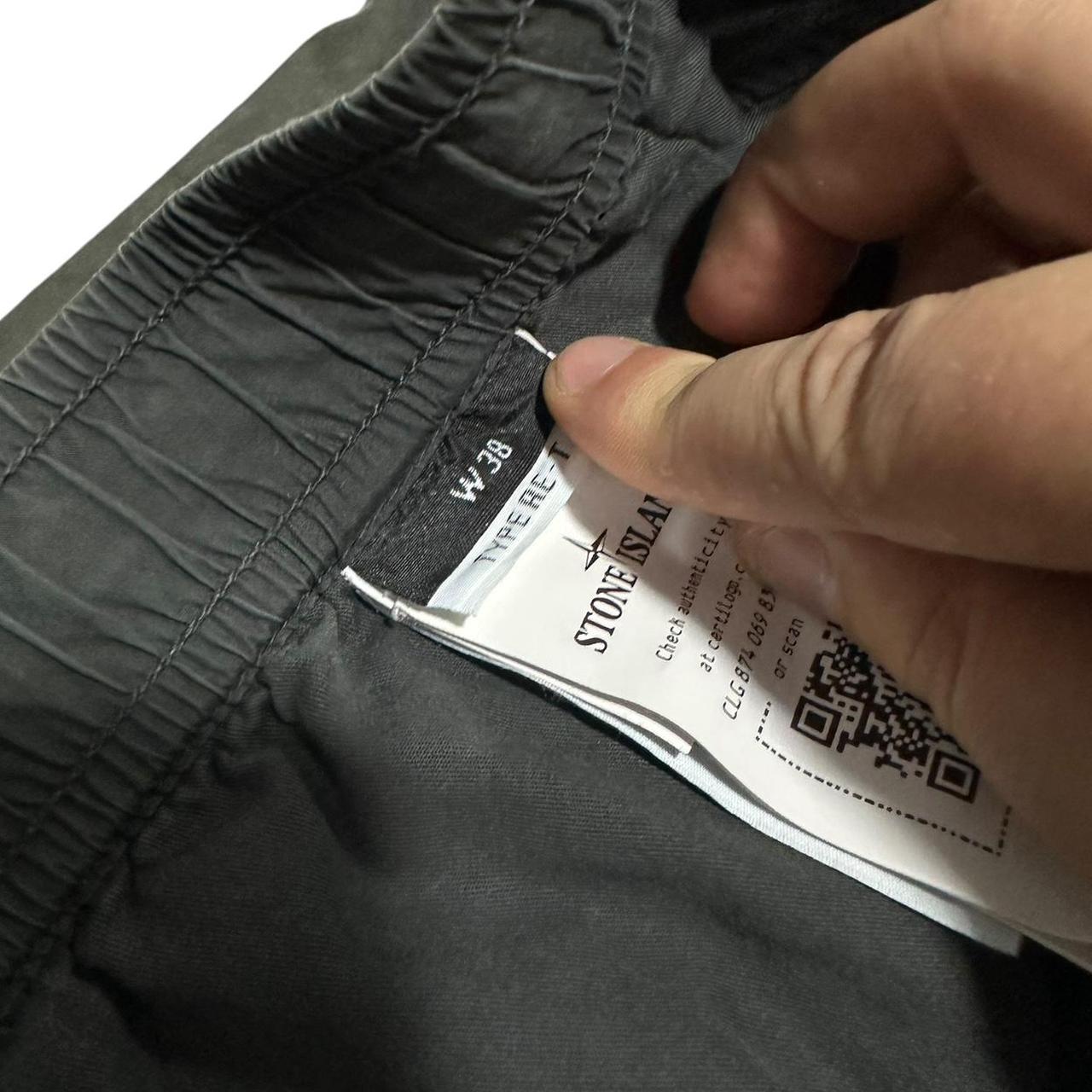 Stone Island Grey Cargo Trousers