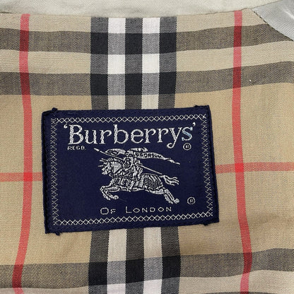 Vintage Burberry Nova Check Crest Harrington Jacket, Size Medium | O/S, Red