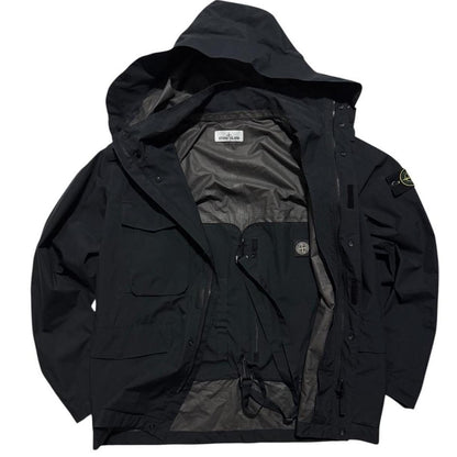 Stone Island Gore-Tex Paclite Jacket | Medium, Black