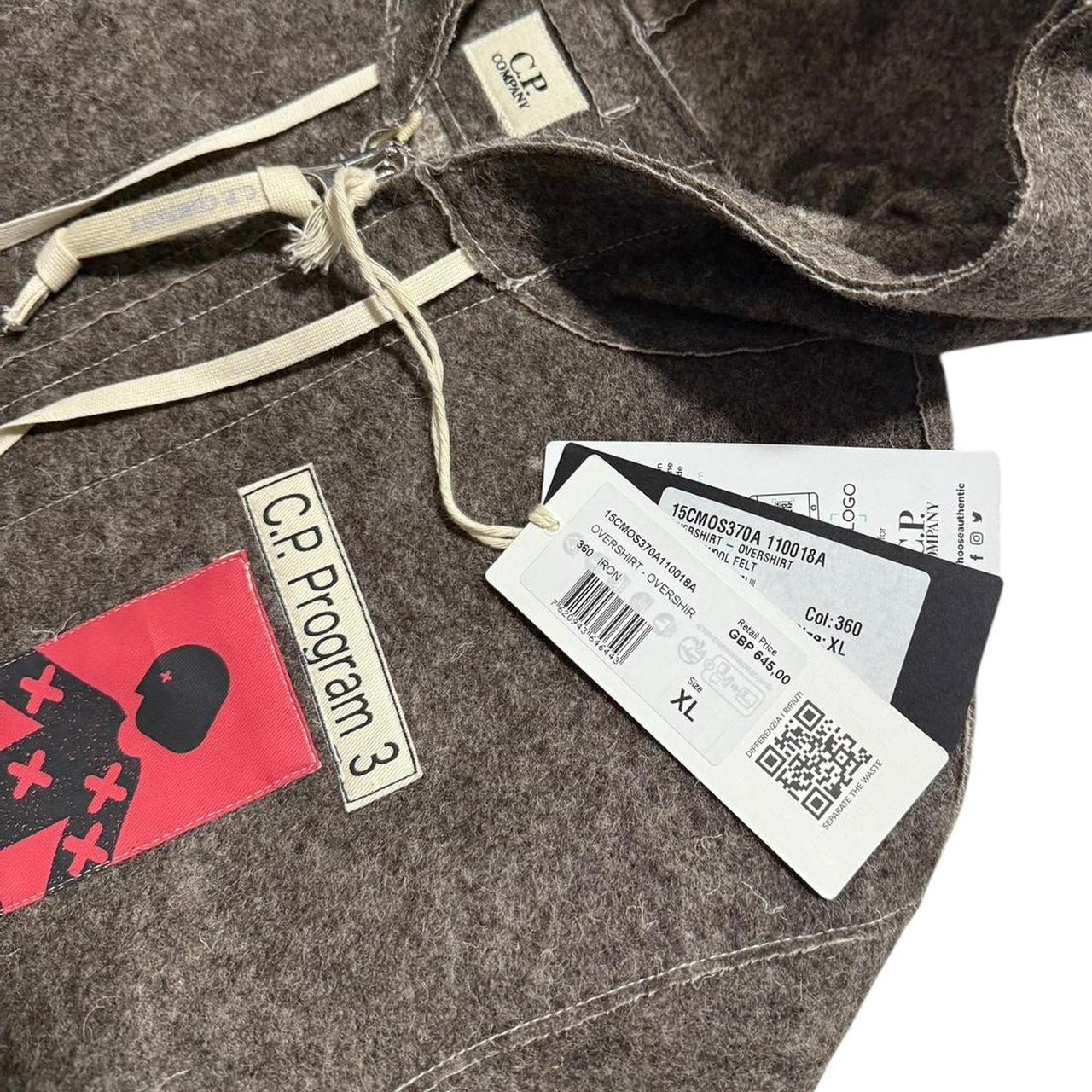 CP Program 3 Wool Hooded Jacket