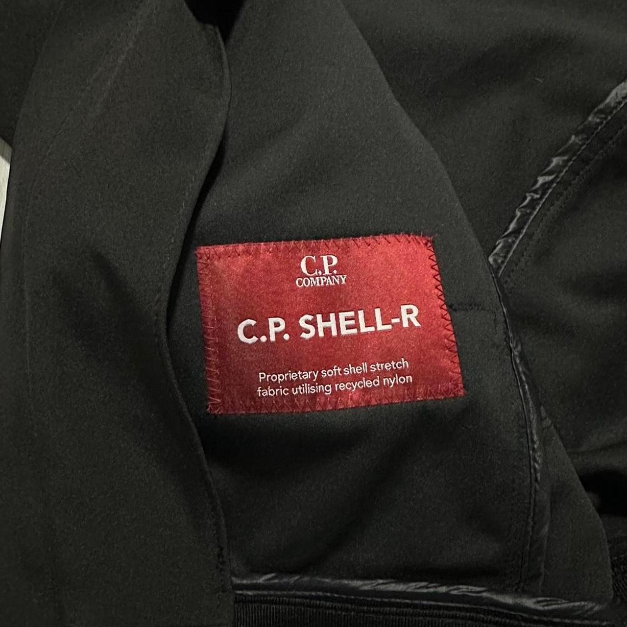 CP Company Black Soft Shell Jacket - Known Source