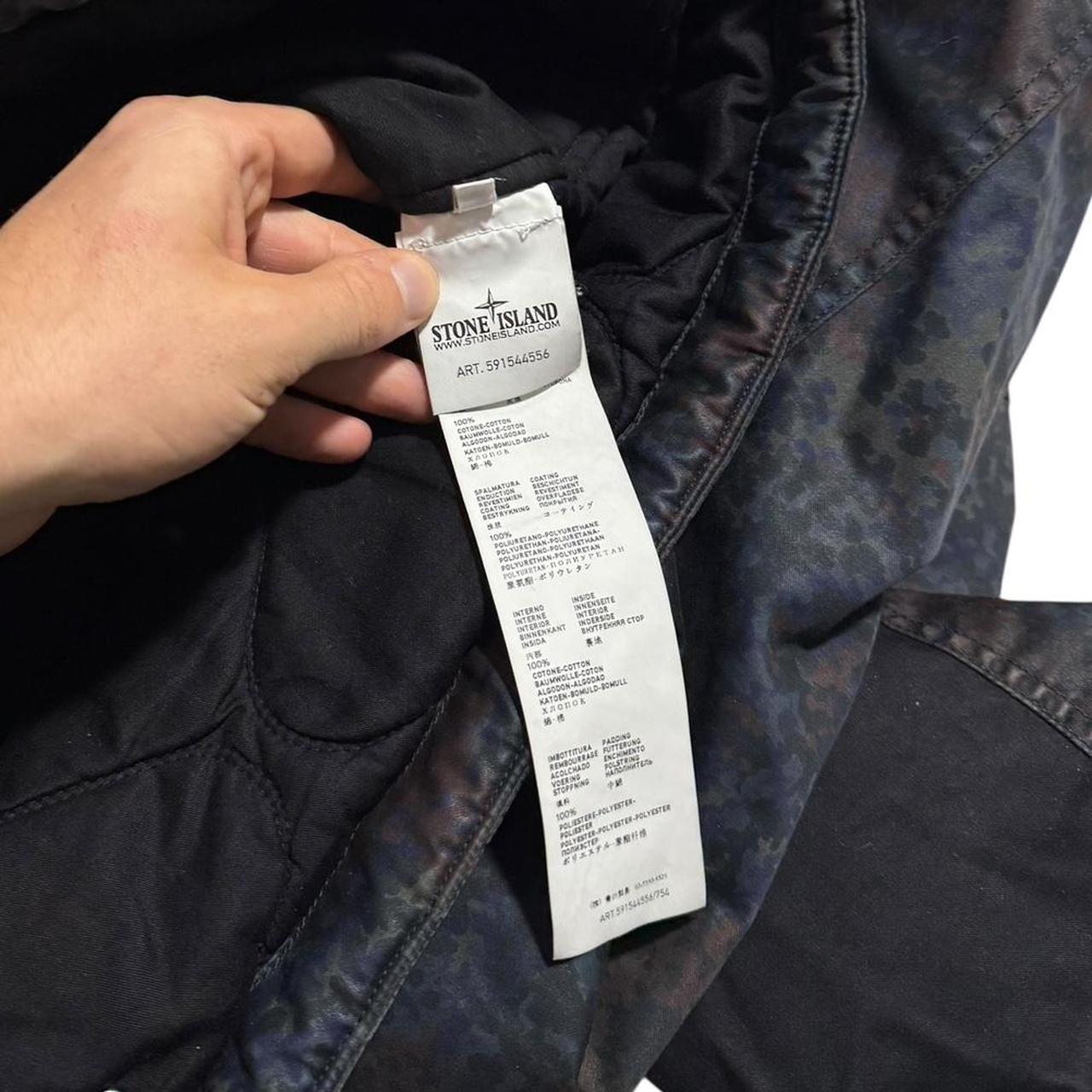 Stone Island Raso Gommato Camo Jacket