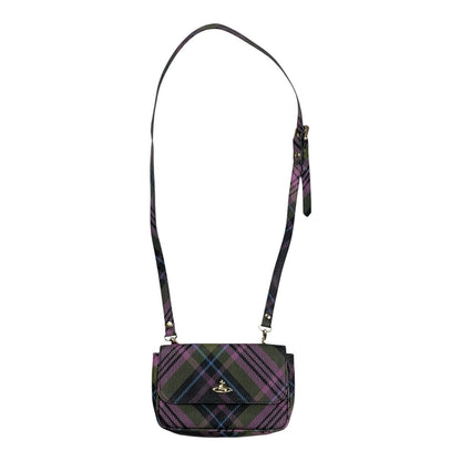 Vivienne Westwood Tartan Crossbody Bag | O/S, Tan