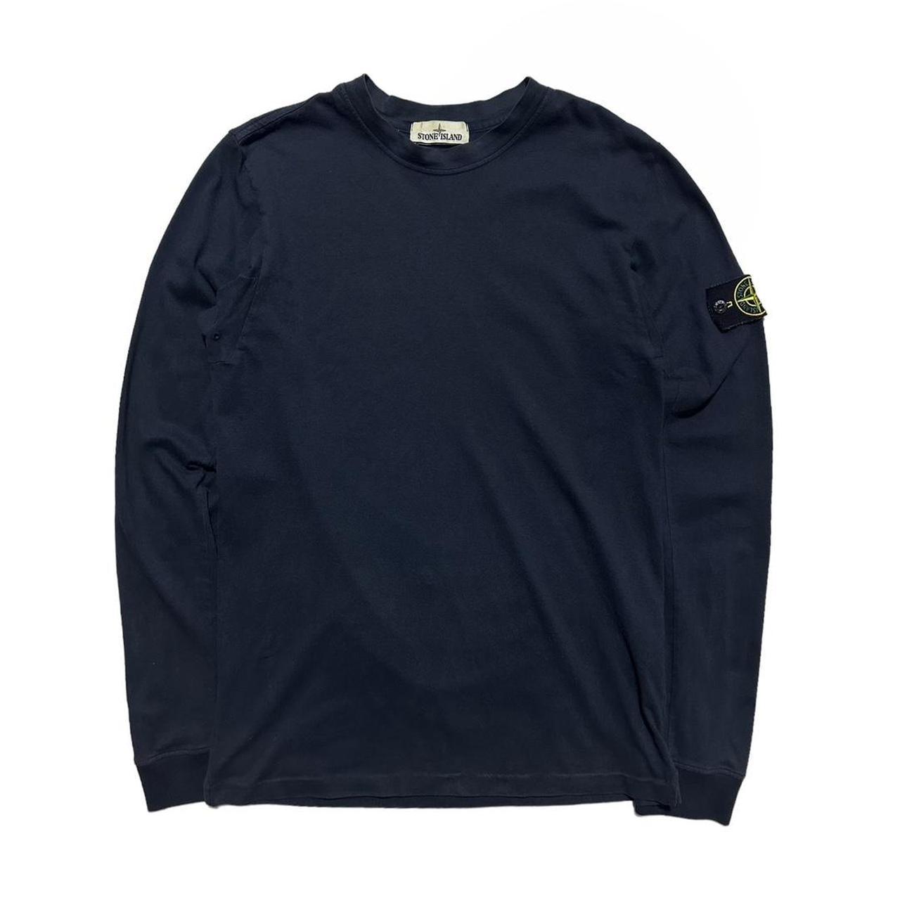 Stone Island Navy Long Sleeve Top - Known Source