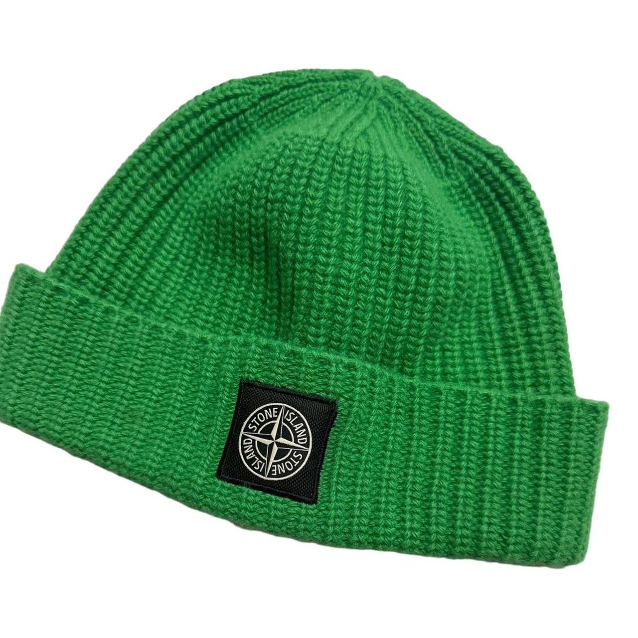 Stone Island Green Beanie