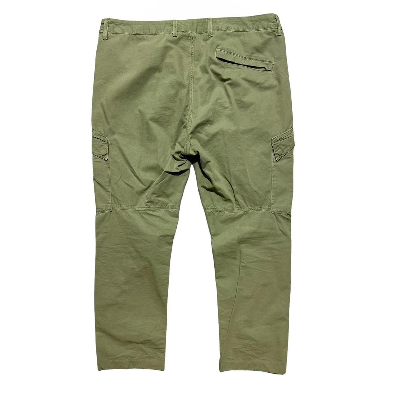 Stone Island Light Green Combat Cargos