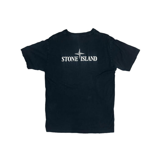 Stone Island Short Sleeved Spell Out T Shirt