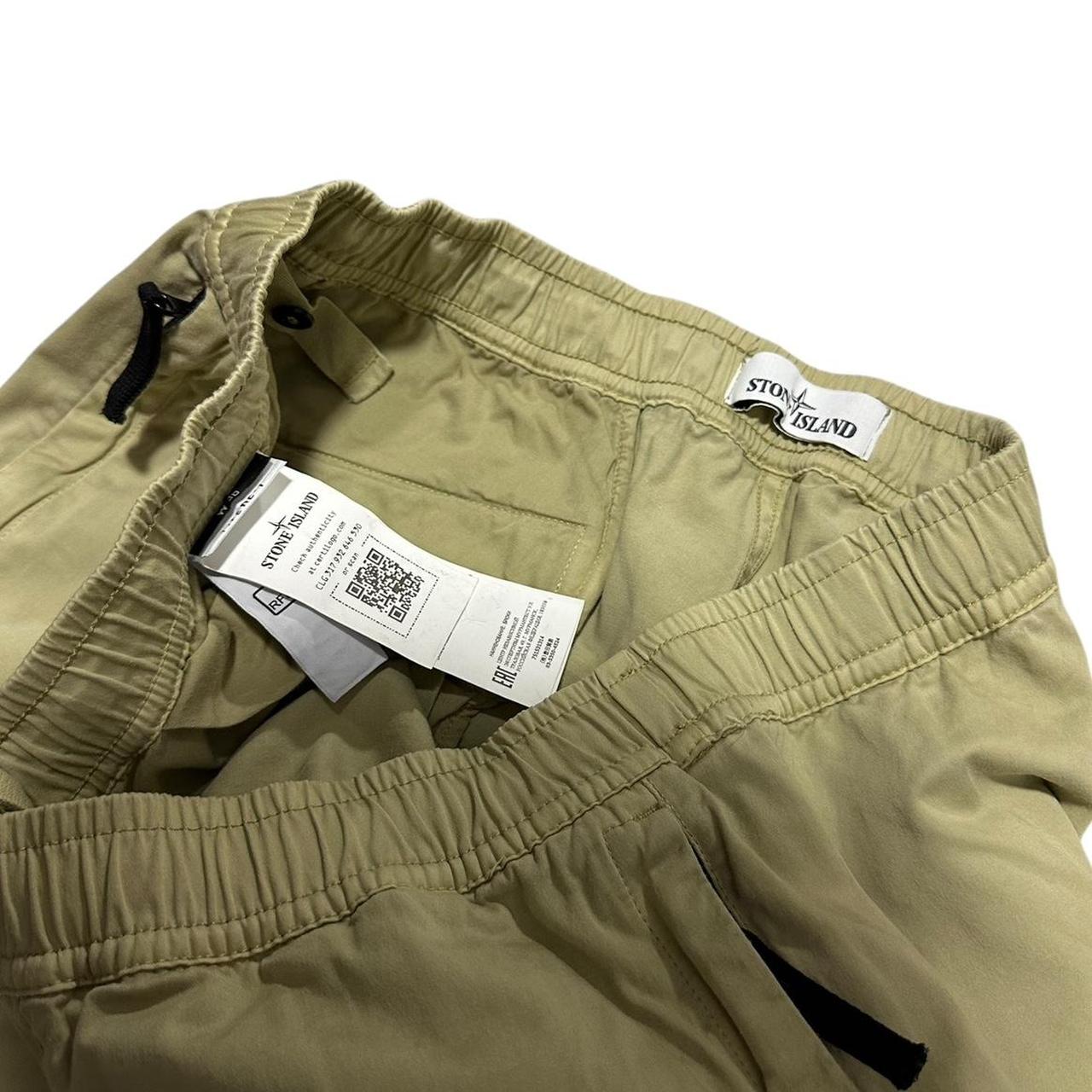 Stone Island Beige Cargo Trousers