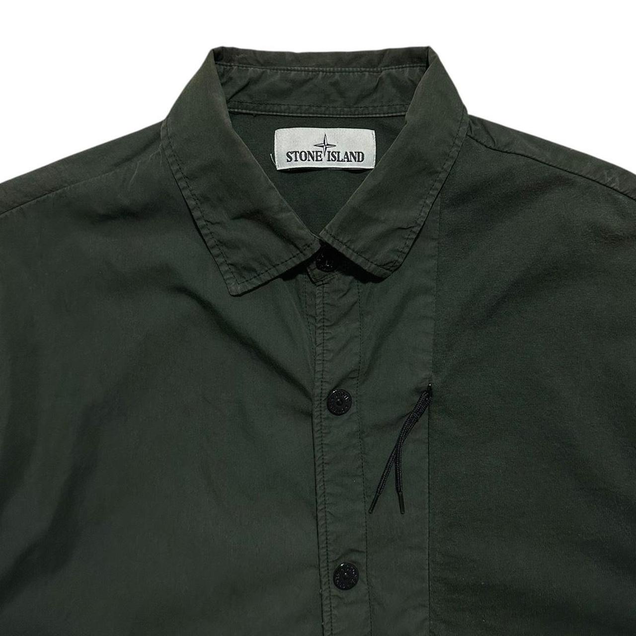 Stone Island Khaki Overshirt