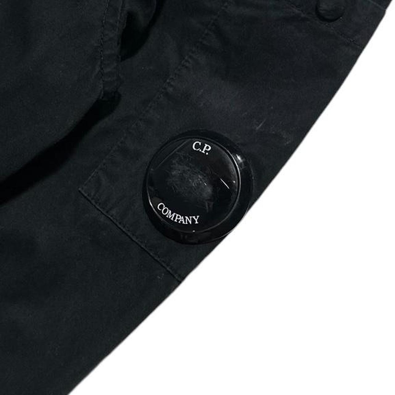 CP Company Black Overshirt | Medium, Black