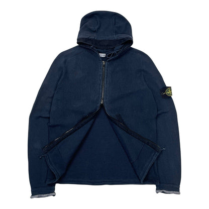 Vintage Stone Island Hoodie, Size Large | O/S, Blue