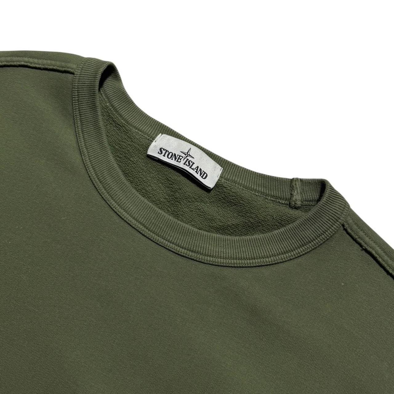 Stone Island Green Crewneck