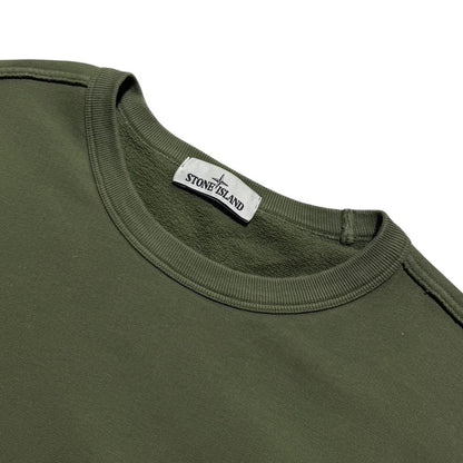 Stone Island Green Crewneck
