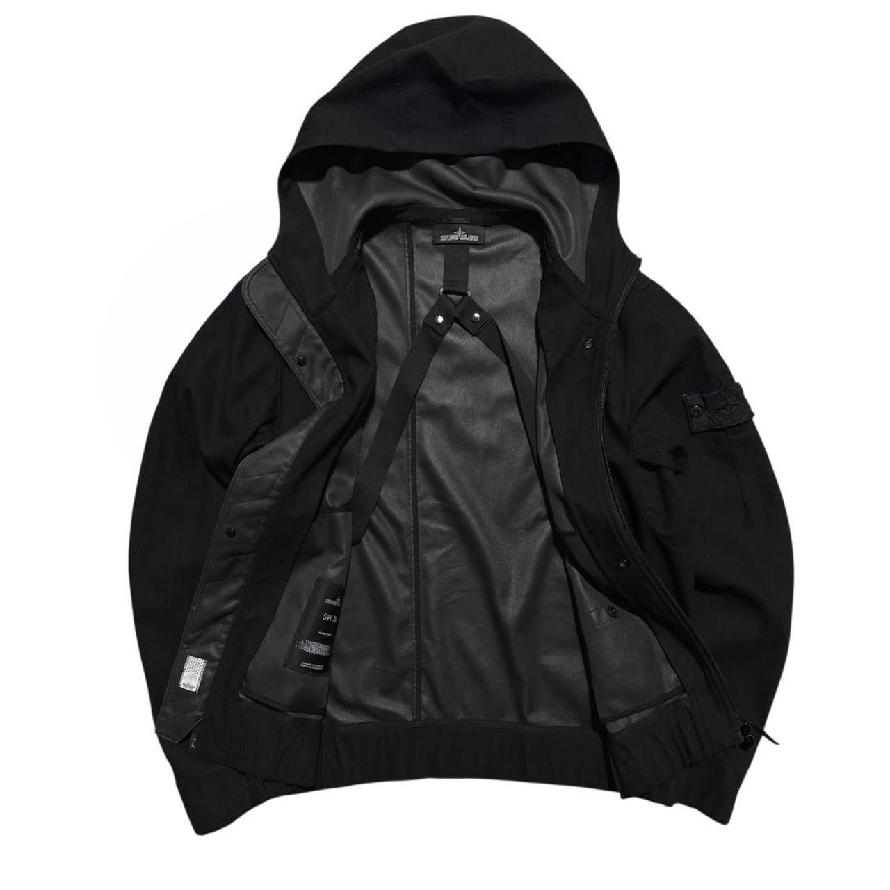 Stone Island SW 3L Shadow Jacket | Large, Black