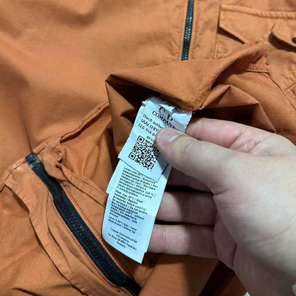 CP Company Orange Canvas Overshirt | Age 14, Orange