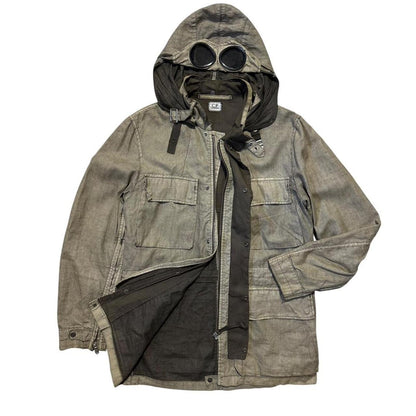 CP Company Lino Flax Goggle Jacket