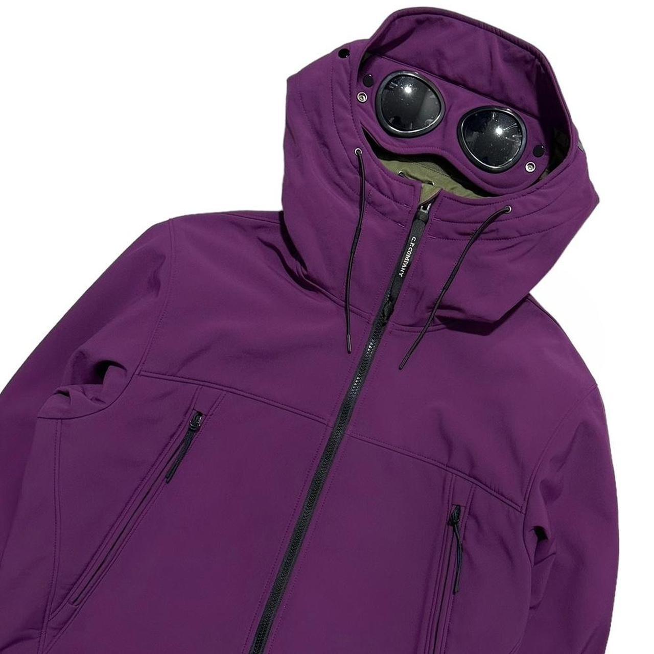 CP Company Purple Soft Shell Goggle Jacket - Known Source