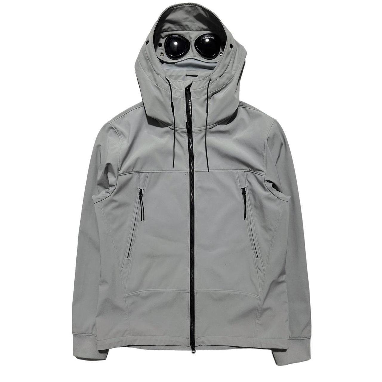 CP Company Grey Soft Shell Goggle Jacket - Known Source