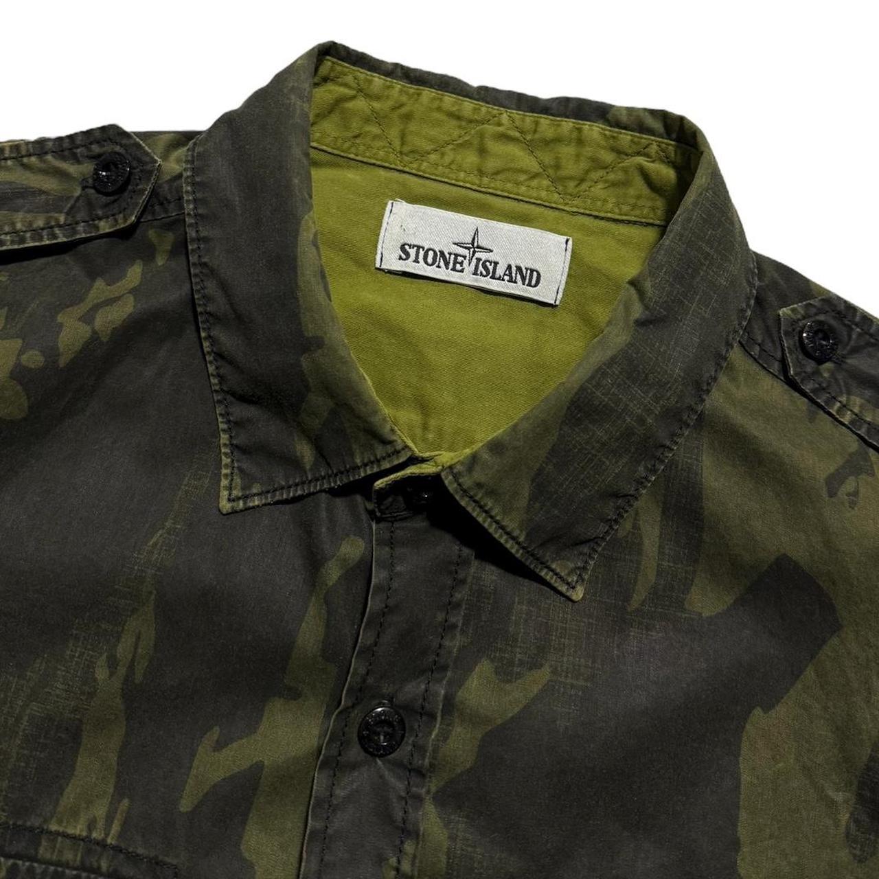 Stone Island Camo Overshirt
