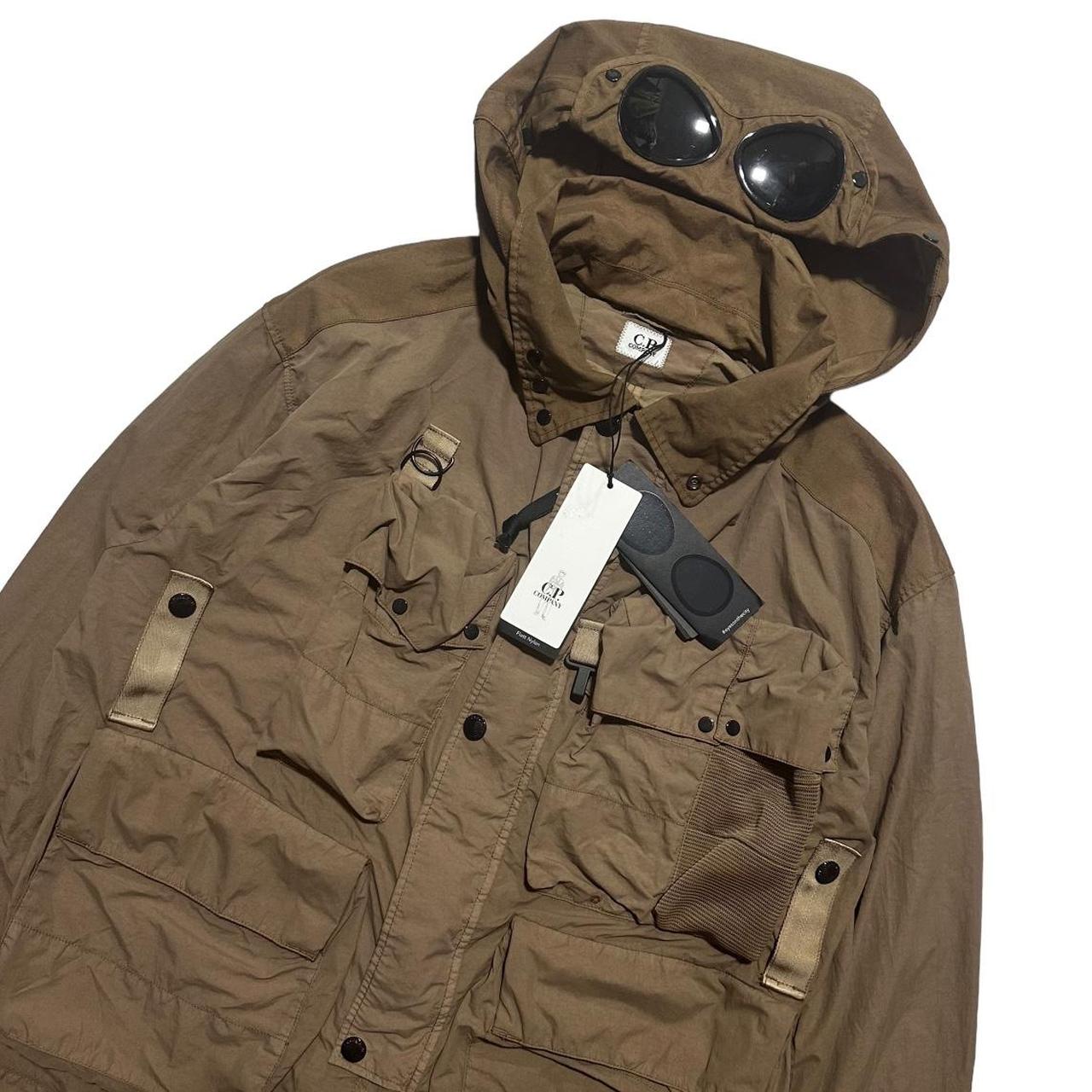 CP Company Flat Nylon La Mille Goggle Jacket