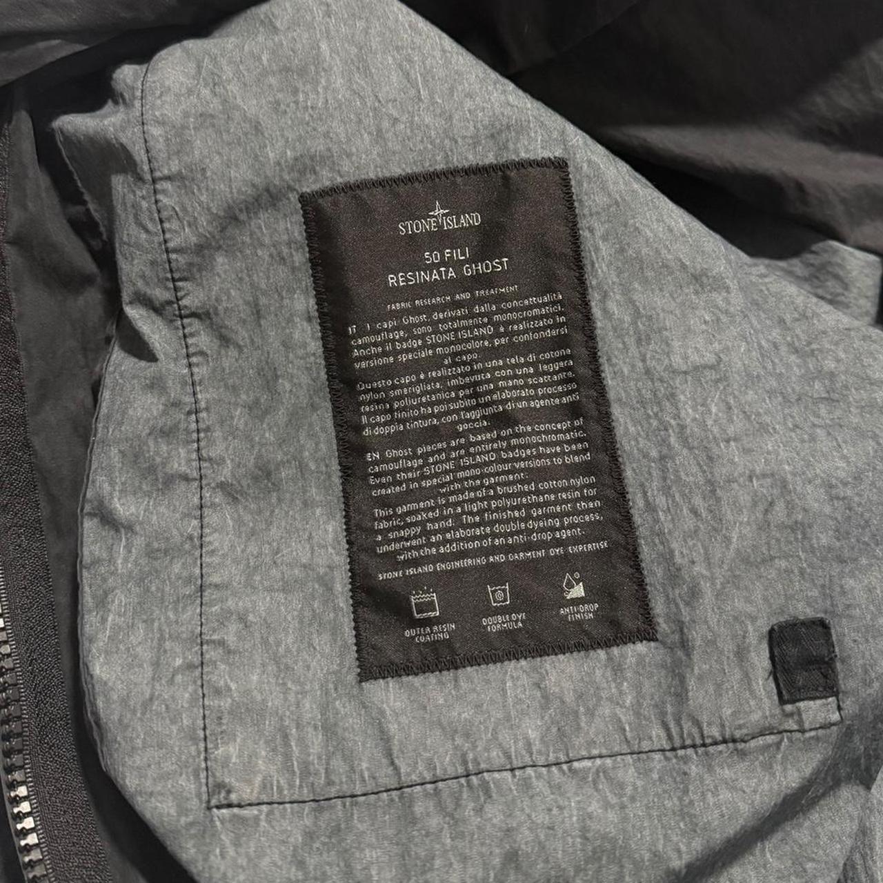 Stone Island Ghost Canvas Trench Jacket