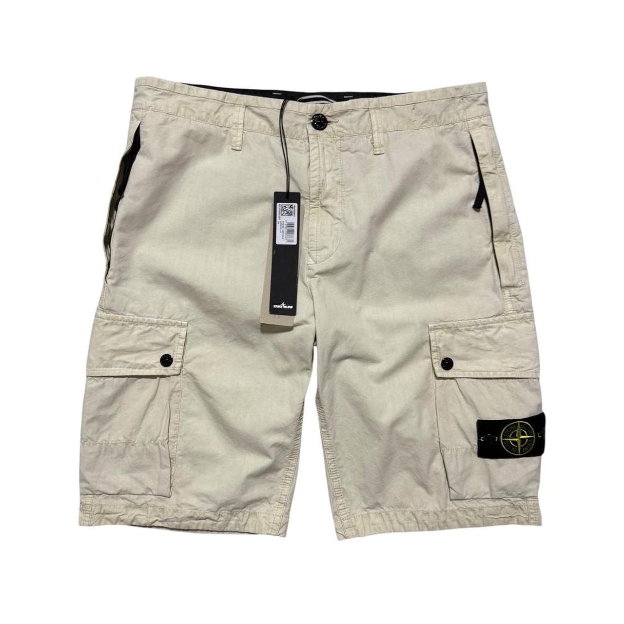 Stone Island Canvas Shorts