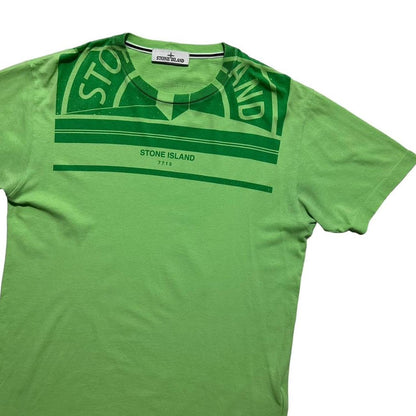 Stone Island Green Print T-Shirt