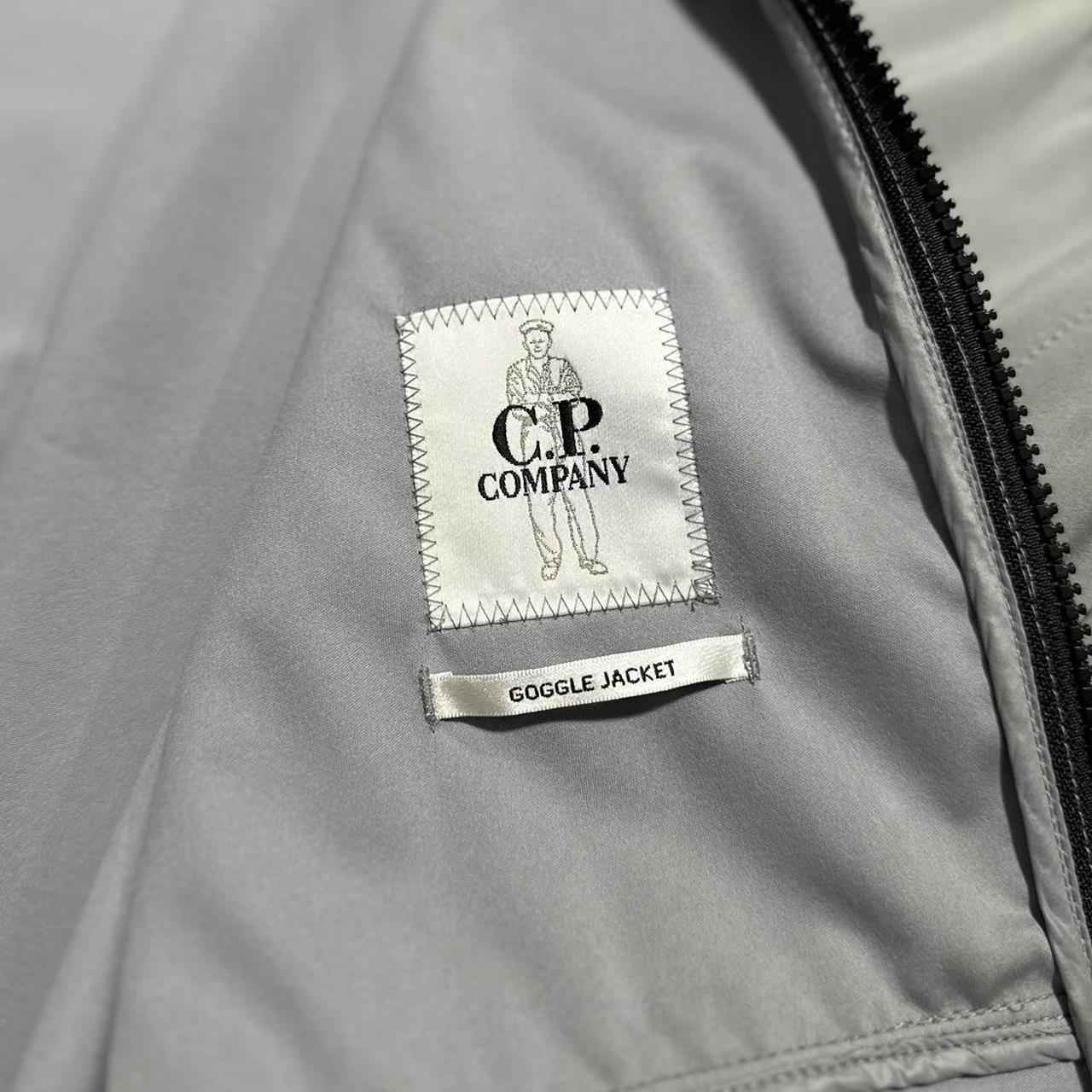 CP Company Grey Soft Shell Goggle Jacket - Known Source