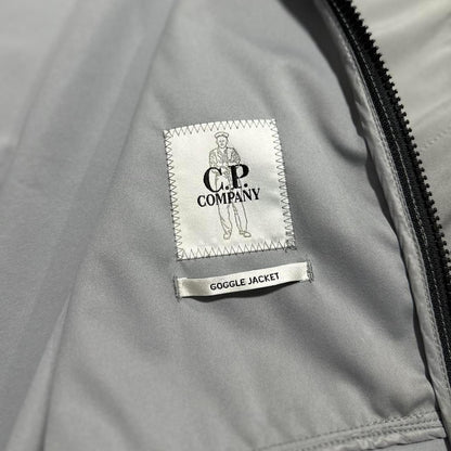 CP Company Grey Soft Shell Goggle Jacket