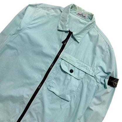 Stone Island Baby Blue Overshirt