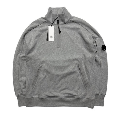 CP Company Quarter Zip Pullover | XXL, Grey