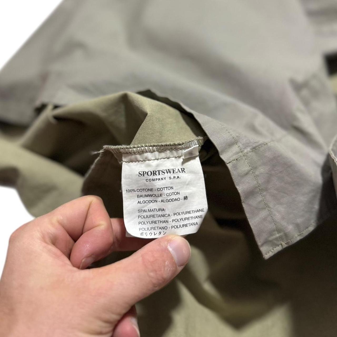 Stone Island S/S 2000 Overshirt | Medium, Khaki