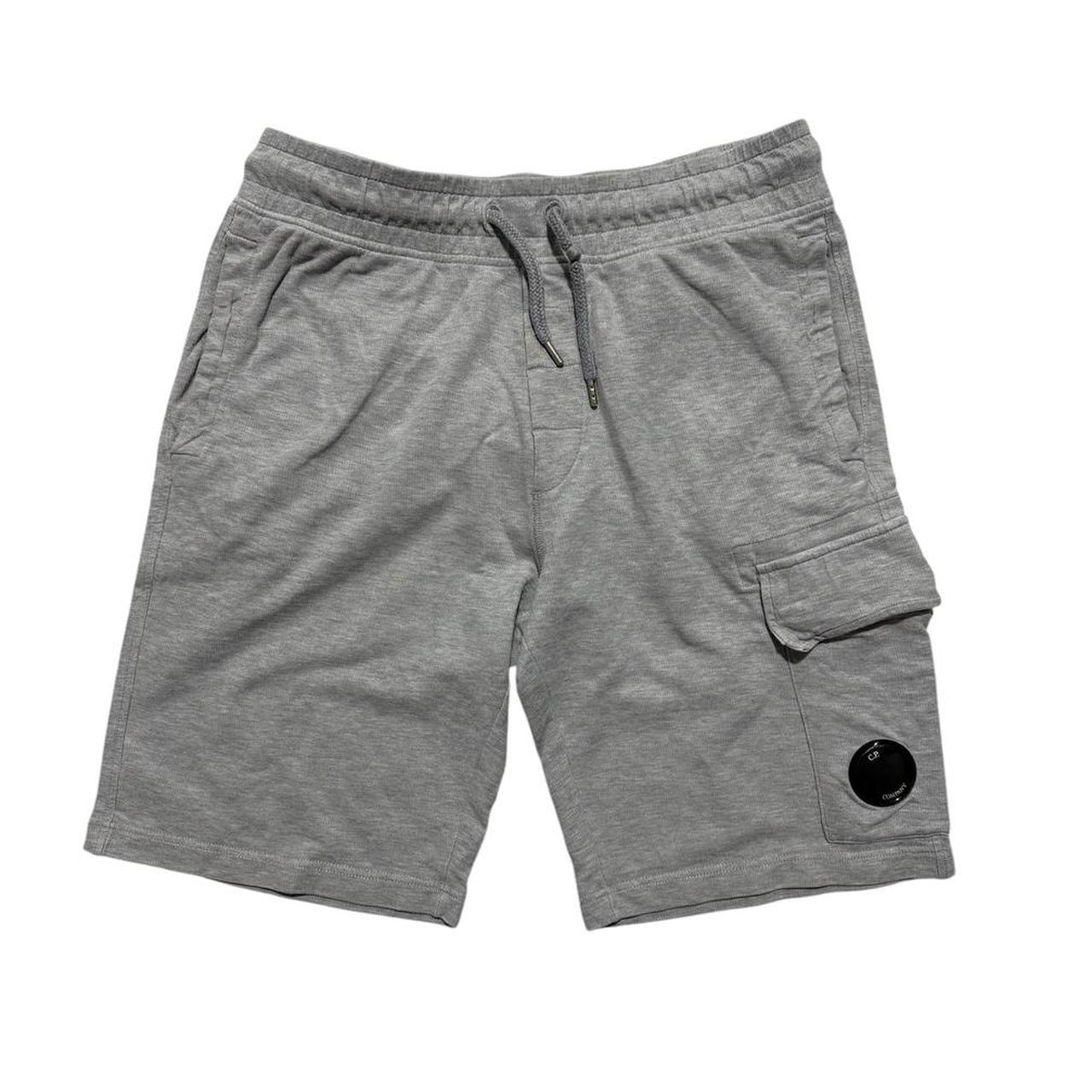 CP Company Grey Cotton Shorts
