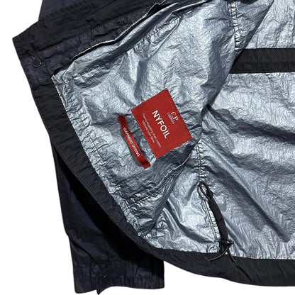 CP Company Navy Nyfoil Goggle Jacket