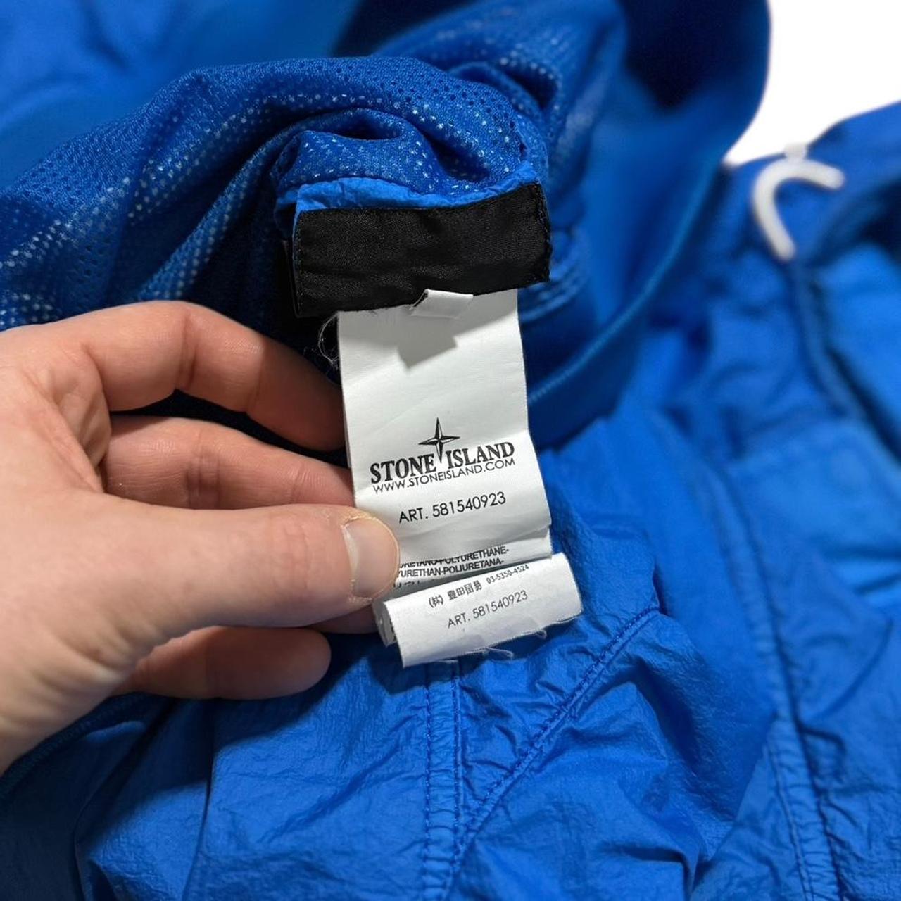 Stone Island Membrana 3L TC Jacket | Medium, Blue