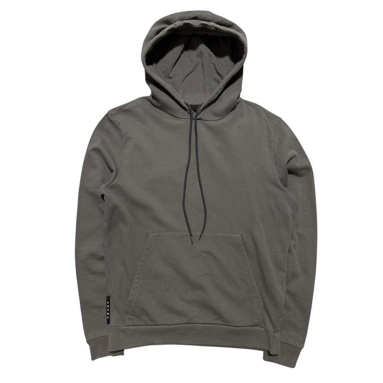 Prada Pullover Cotton Hoodie