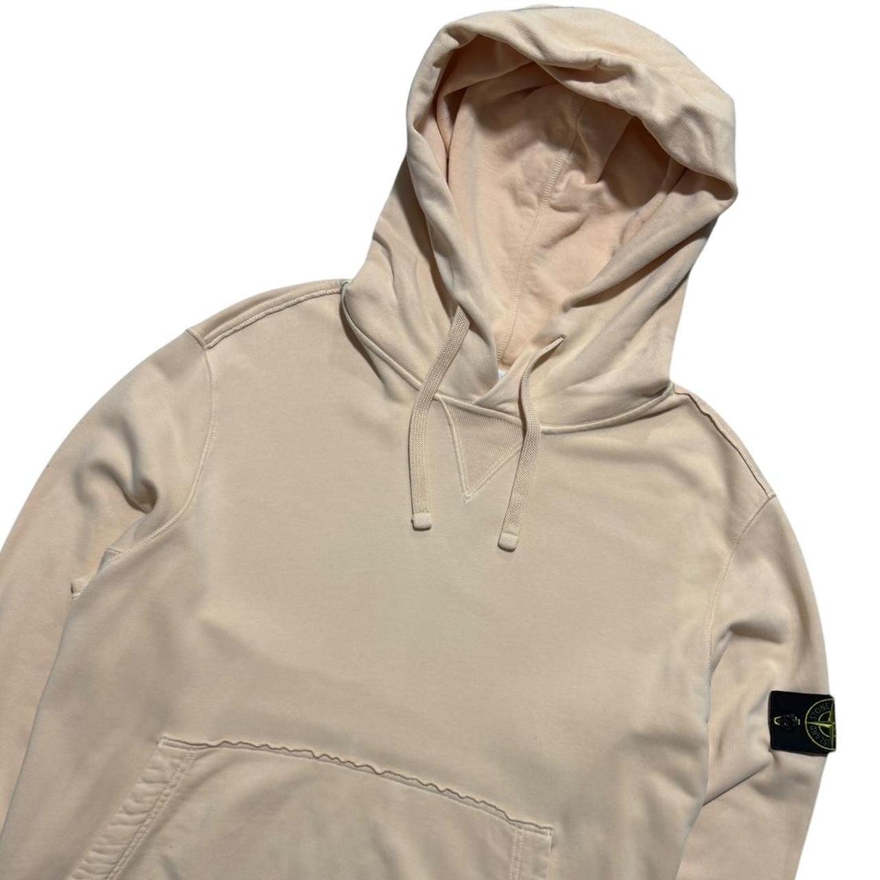 Stone Island Peach Pullover Hoodie