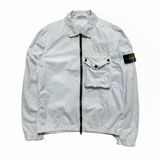 Stone Island Light Blue Overshirt