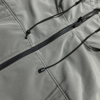 CP Company Grey Soft Shell Goggle Jacket