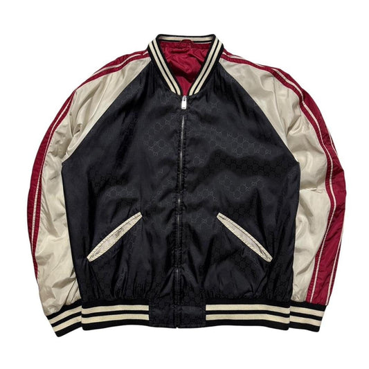 Gucci Monogram Nylon Track Jacket