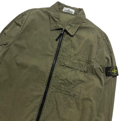 Stone Island Overshirt | XL, Olive
