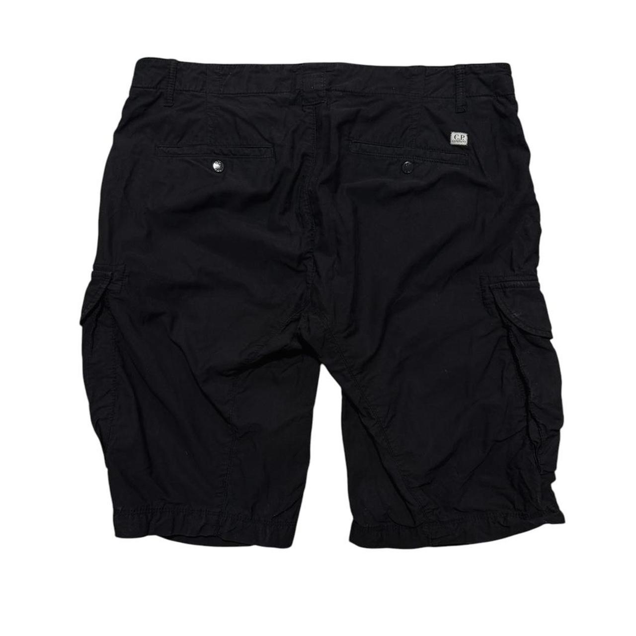 CP Company Cargo Shorts | W36, Black