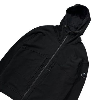 CP Company Black Goggle Lens Hoodie