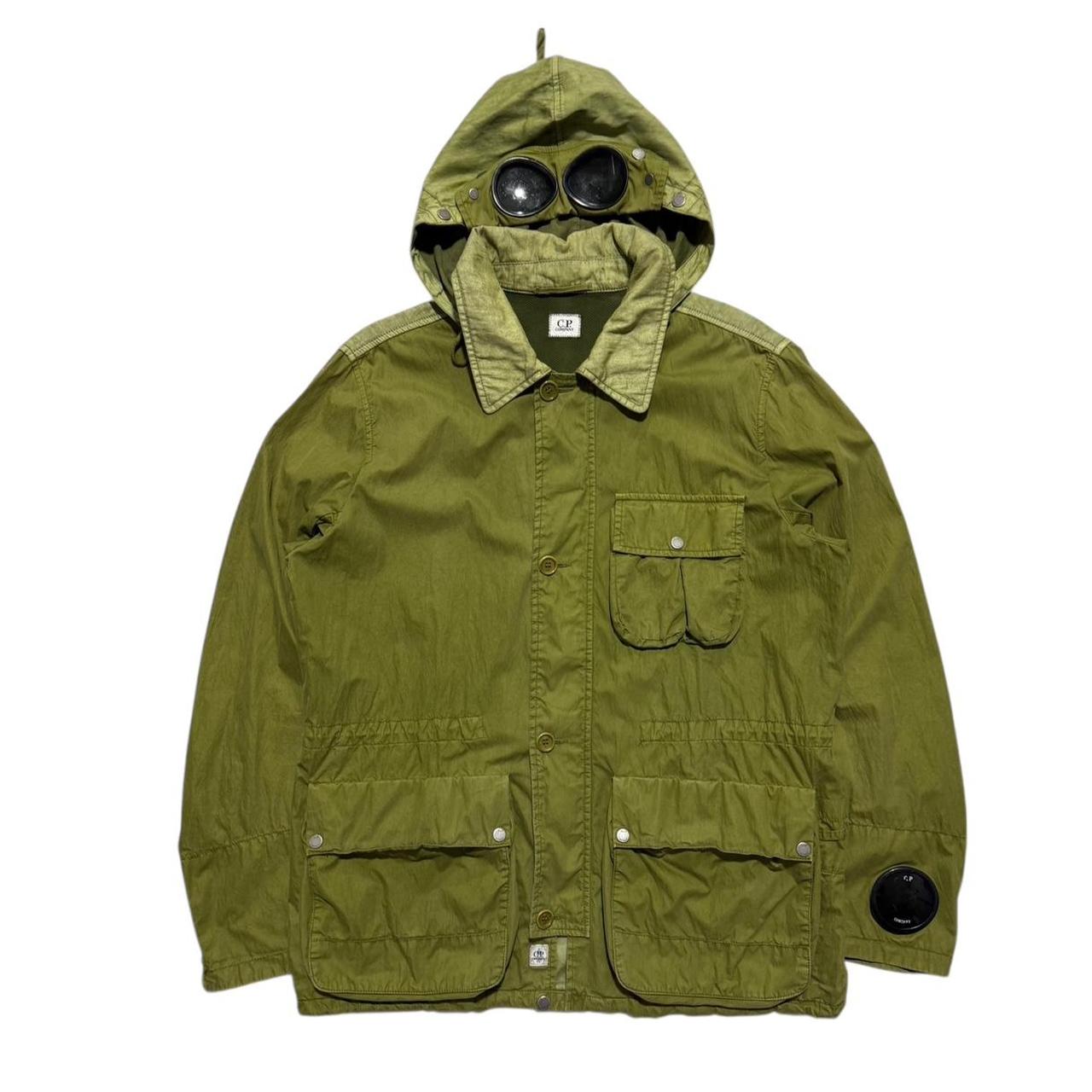 CP Company Mille Miglia Goggle Jacket | XL, Olive Green