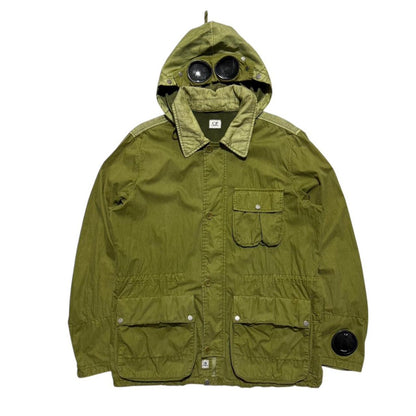 CP Company Mille Miglia Goggle Jacket | XL, Olive Green