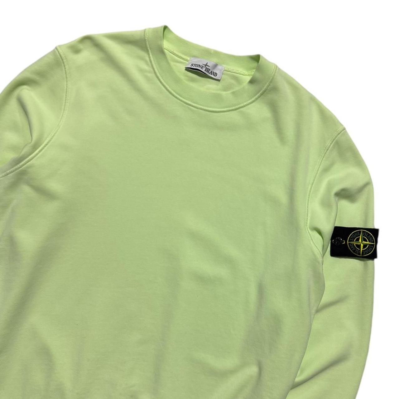 Stone Island Lime Pullover Crewneck | Large, TBD