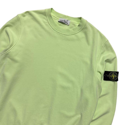 Stone Island Lime Pullover Crewneck | Large, TBD